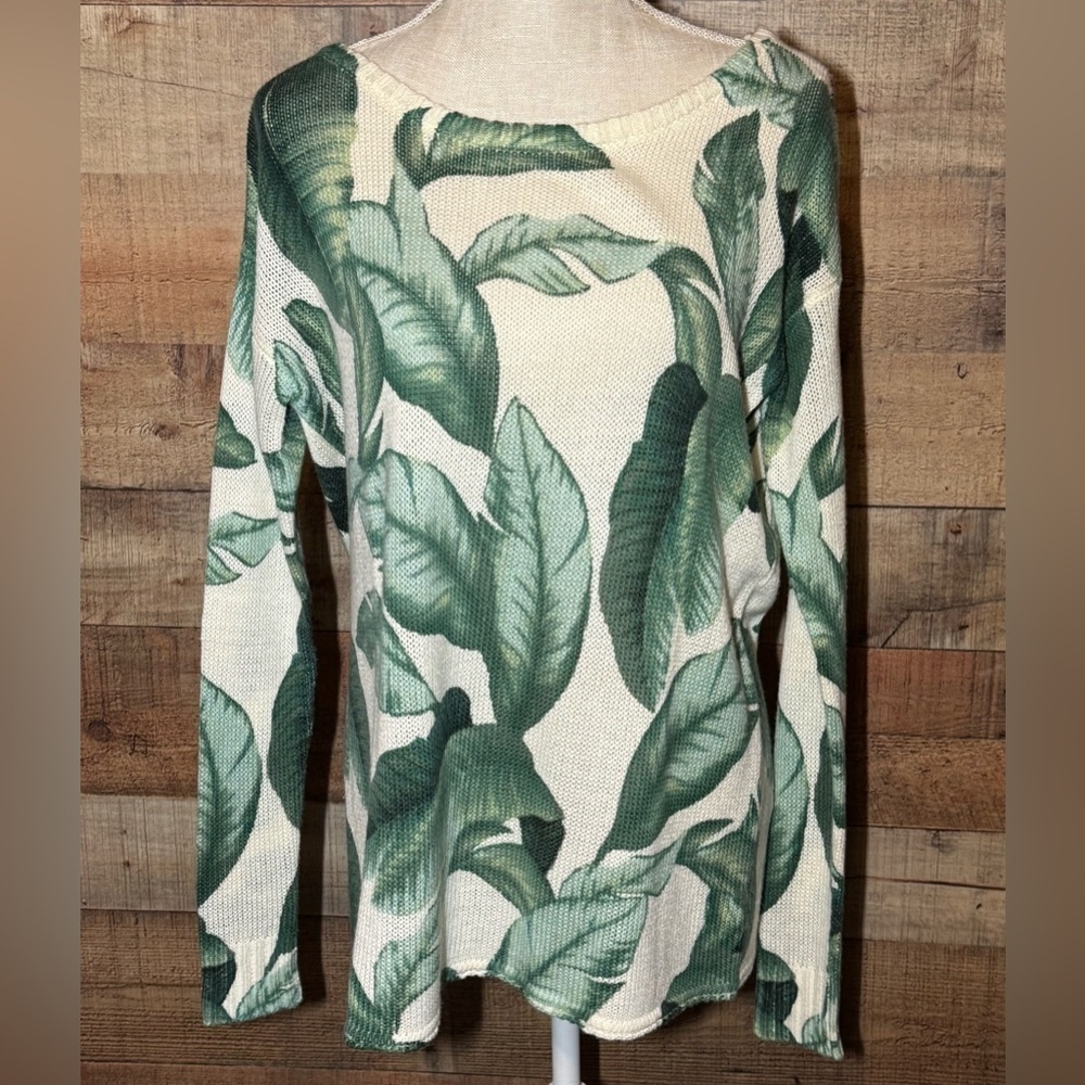 🌻 Show Me Your Mumu Ryan Rene Reversible Sweater Palmtini Knit Women's size XS - Picture 2 of 10